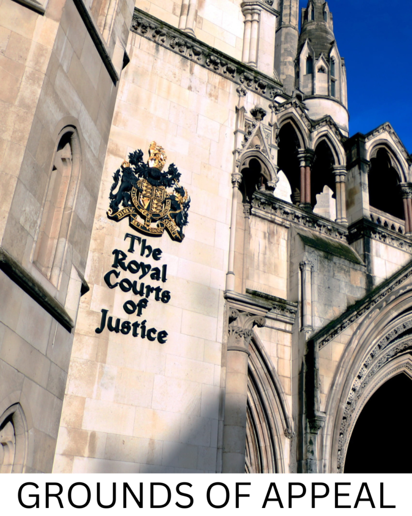 grounds of appeal